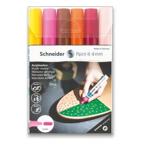 Schneider Paint-It 320 Acryl Poškodenie V3, 6 farieb