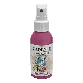 Farba na textil Cadence Your Fashion, ružová, 100 ml