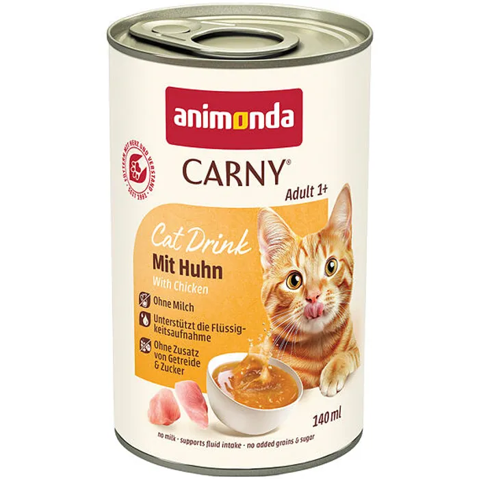 Hlavný obrázok produktu Carny Cat Drink nápoj pro kočky s kuřecím masem,  140 ml