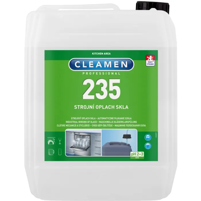 Hlavný obrázok produktu CLEAMEN 235 strojní oplach skla 5 kg