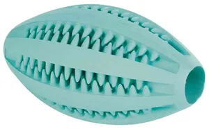 DENTAfun RUGBY lopta s mätou 11cm TRIXIE