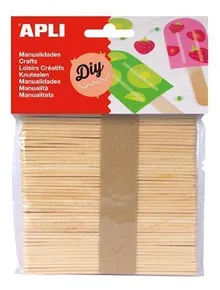 Dievča – špachtľa Creative, prírodná, drevená, APLI