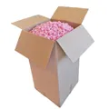 Fixačné výplňové telieska In BOX chips BIO, 250 litrov, v škatuli, ružové