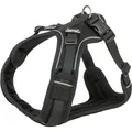 FlexMesh Premium postroj, široký strih, čierna XS-S: 40-57 cm / 15 mm