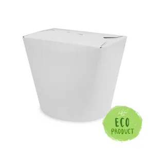 Food box (PAP/PE) biely 500ml/16oz [50 ks]