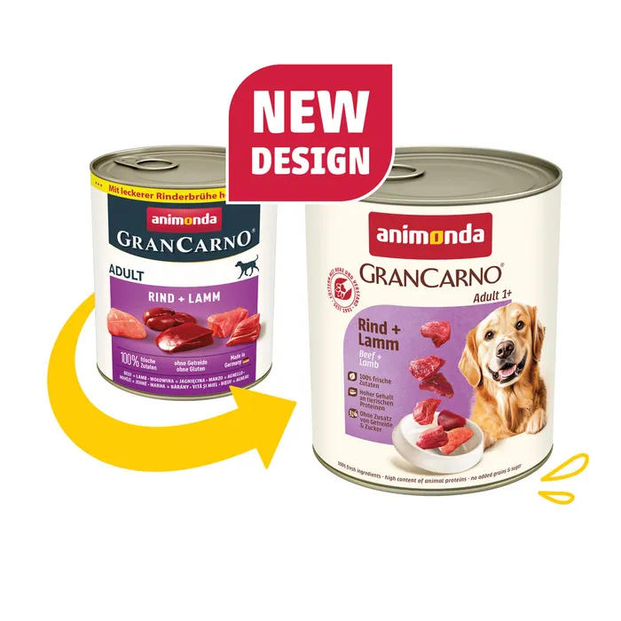 Hlavný obrázok produktu GRANCARNO Adult - hovězí, jehněčí 800g