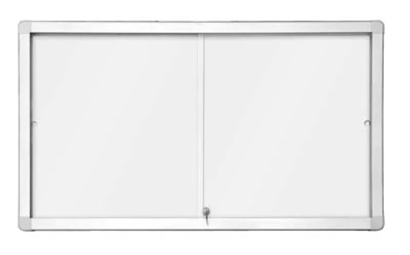Hlavný obrázok produktu Horizontální magnetická vitrína s posuvnými dveřmi 141 x 101 cm (18xA4)