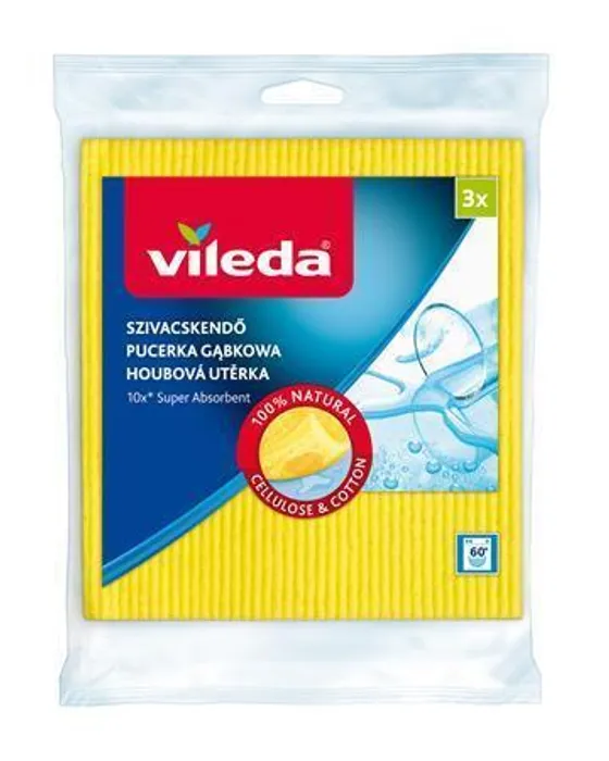Hlavný obrázok produktu Houbový hadřík, 3 ks, VILEDA