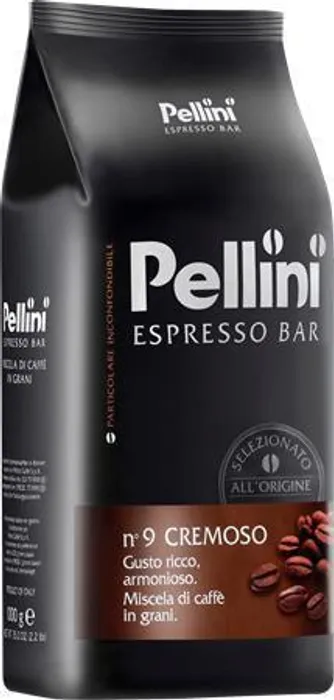Hlavný obrázok produktu Káva zrnková, pražená, vakuově balené, 1000 g, PELLINI "Cremoso"