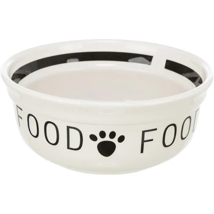 Hlavný obrázok produktu Keramická miska FOOD, bílá/černá1,6 l/ o 20 cm