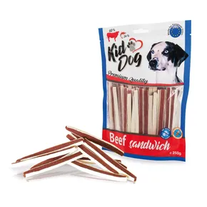 KIDDOG hovädzí sendvič s treskou 250 g