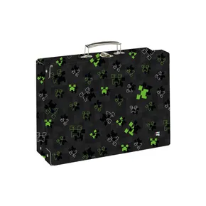 Kufrík laminátový hranatý A4 OXY NEXT Green Cube
