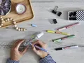 Ďalší obrázok produktu Lakový popisovač "751", fialový, 1-2 mm, EDDING