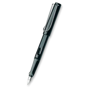 Plniace pero Lamy Safari Shiny Black, hrot F