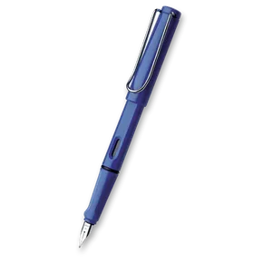 Plniace pero Lamy Safari Shiny Blue, hrot F