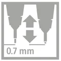 Ďalší obrázok produktu Liner STABILO SENSOR - medium - zelený [1 ks]