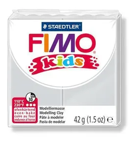 Modelovacia hmota Fimo kids 42g svetlo šedá