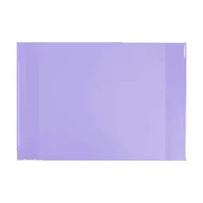Obal univerzálny PP, 245x440 mm lesk, číry, samolep.prúžok