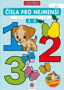 Omalovánka - A5 - Čísla pre najmenších, 1. diel