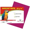 papier pre výtvarnú výchovu A4/100/80g ružový