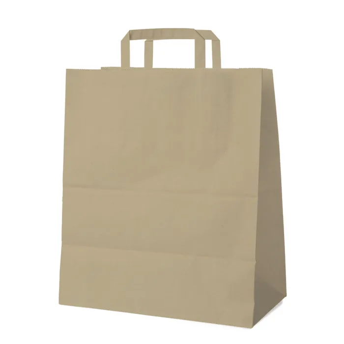 Hlavný obrázok produktu Papírová taška hnědá 40+16 x 45 cm [50 ks]