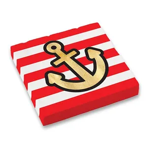 Papierové obrúsky Pirates Map 33 x 33 cm [16 ks]