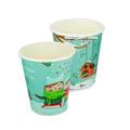 Ďalší obrázok produktu Papierový pohár 0,2 l CTG, priemer 80 mm, zimný motív [50 ks]