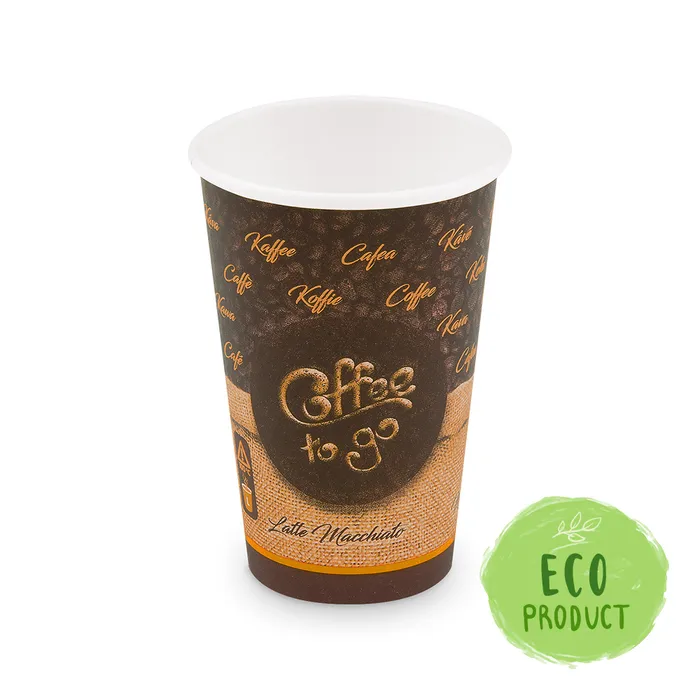 Hlavný obrázok produktu Papírový kelímek "Coffee to go" 330 ml, L (průměr 80 mm) [50 ks]