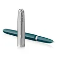 Plniace pero Parker 51 Teal Blue CT, hrot F