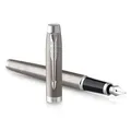 Ďalší obrázok produktu Parker IM Essential Stainless Steel CT plniace pero hrot F