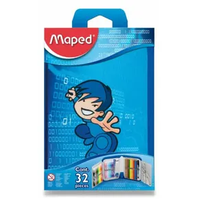 Peračník Maped Tatoo - 1poschodový, vybavený, motív Karaté