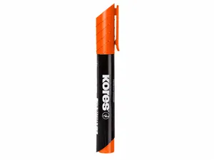 Permanentný popisovač Kores K-Marker XP1 oranžový, okrúhly hrot 3 mm