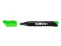 Ďalší obrázok produktu Permanentný popisovač Kores K-Marker XP1, svetlozelený, okrúhly hrot 3 mm