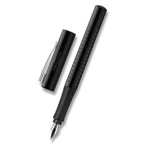 Plniace pero Faber-Castell Grip 2010 Harmony hrot B, čierne
