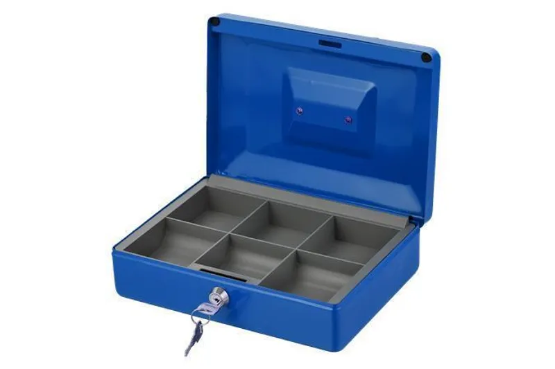 Hlavný obrázok produktu Pokladna, modrá, 250 x 180 x 90 mm, VICTORIA FACILITY