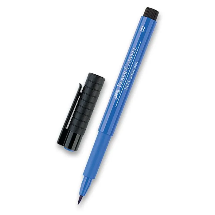 Hlavný obrázok produktu Popisovač Faber-Castell Pitt Artist Pen Brush - modré odstíny 143