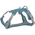 Postroj PREMIUM ACTIVE, petrolejová M: 49–69 cm / 20 mm