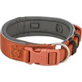 PREMIUM obojok EXTRA široký, hrdzavá/grafit M-L: 40-48 cm/40 mm