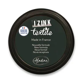 Pečiatková poduška Izink Textile čierna