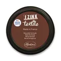 Pečiatková poduška Izink Textile hnedá