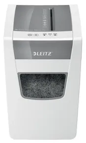 Skartovačka IQ Slim Home Office P4, 10 listov, priečny rez, LEITZ