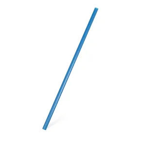 Slamky JUMBO plastové modré 25 cm, priemer 8 mm [150 ks] (opakovane použiteľné)