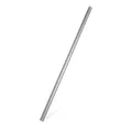 Slamky JUMBO plastové strieborné 25 cm, priemer 8 mm [150 ks] (opakovane použiteľné)