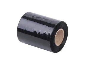 Prieťažná fólia stretch, 0,1 m x 153 m, čierna