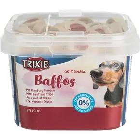 Soft Snack BAFFOS mini kolieska hovädzie, držky, plastový kelímok 140 g