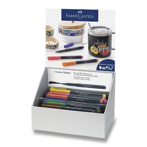 Stojan s popisovačmi Faber-Castell Creative 50 ks