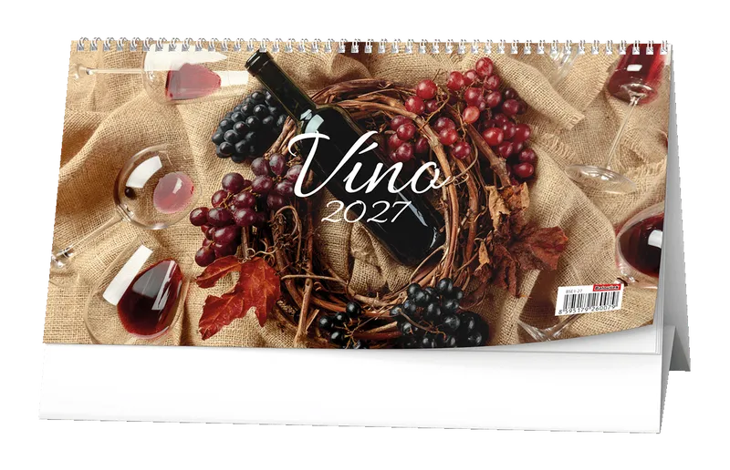 Hlavný obrázok produktu Stolní kalendář - Víno
