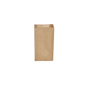 Papierové vrecká na desiatu 0,5 kg (10+5 × 22 cm) [500 ks], hnedé