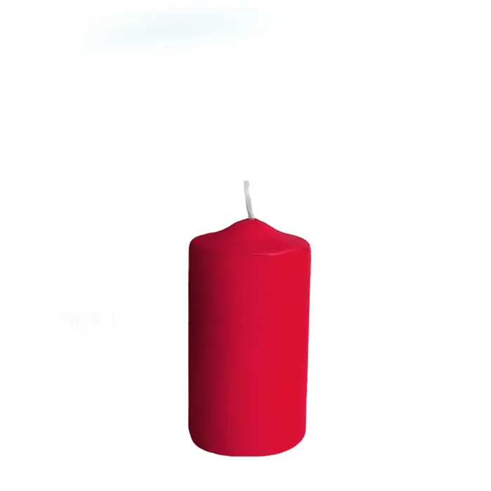 Hlavný obrázok produktu Svíčka válcová průměr 40 x 80 mm červená [4 ks]