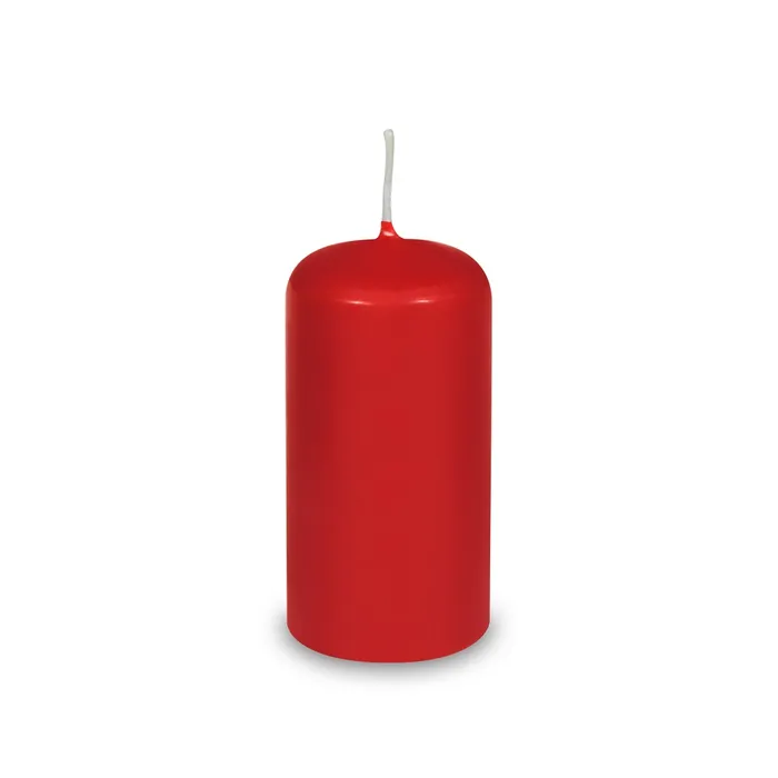 Hlavný obrázok produktu Svíčka válcová průměr 50 x 100 mm červená [4 ks]